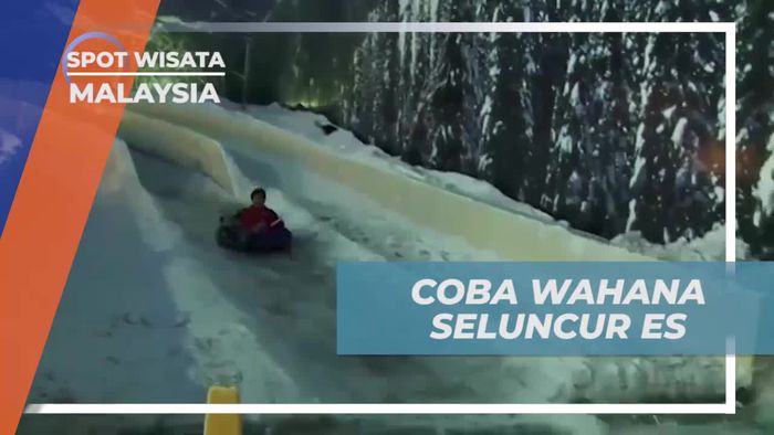 Coba Wahana Snow Extreme di Snow World, Malaysia yang Menguji Nyali  