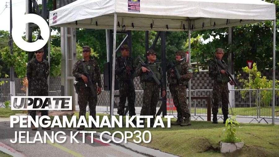 Video Tank-Tentara Bersenjata Siaga Jelang Pertemuan Pemimpin Dunia di COP30