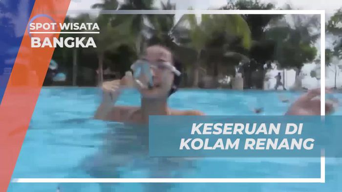 Bersantai dan Menikmati Waktu di Kolam Renang untuk Mengisi Tenaga di Bangka  