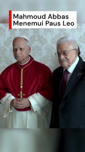 Video: Presiden Palestina Bertemu Paus Leo-Kunjungi Makam Paus Fransiskus