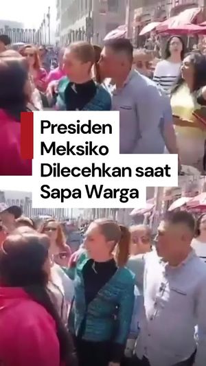 Video: Presiden Meksiko Dilecehkan Pria Mabuk saat Sapa Warga di Jalan