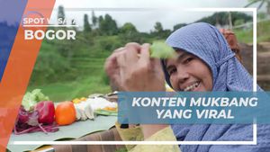 Saksikan Konten Viral Mukbang di Pedesaan Rindang Bogor yang Menggoda Selera  