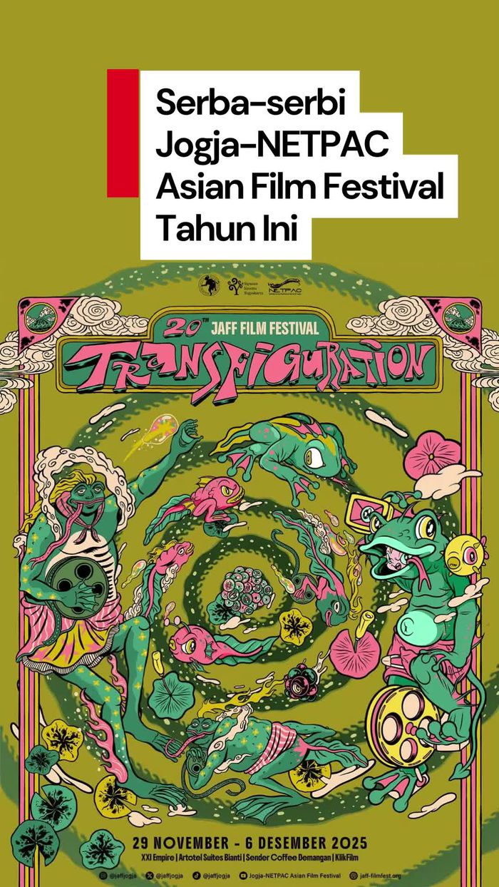 Video JAFF 2025 Bakal Hadirkan 227 Film dari 43 Negara