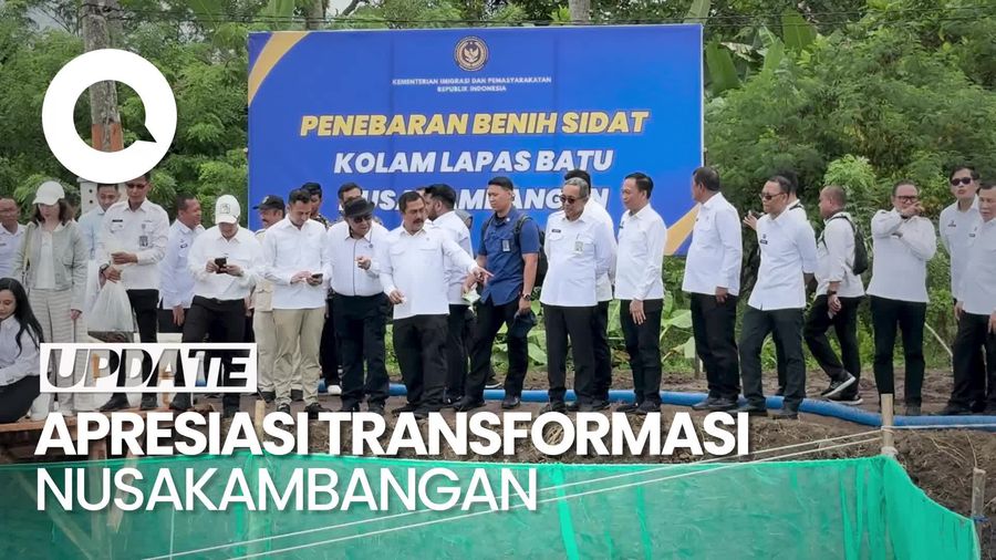 Video: Kepala Bappenas hingga Raffi Ahmad Apresiasi Transformasi Nusakambangan