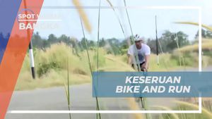 Mengikuti Perlombaan Sepeda Menantang di Bangka dengan Rute 20 KM  
