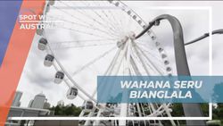 Menaiki Wahana Seru Bianglala di South Bank dan Menikmati Pemandangan Kota Brisbane dari Ketinggian 