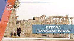 Saksikan Pesona Fisherman Wharf di Macau yang Penuh Replika Bangunan Kuno  