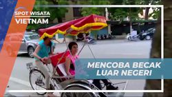 Mencoba Berkendara Becak dan Menjelajahi Kota Hanoi, Vietnam  