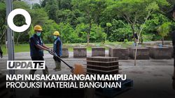 Video: Melihat Napi di Nusakambangan Produksi Material Bangunan Berbahan Dasar FABA