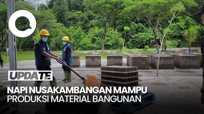 Video: Melihat Napi di Nusakambangan Produksi Material Bangunan Berbahan Dasar FABA
