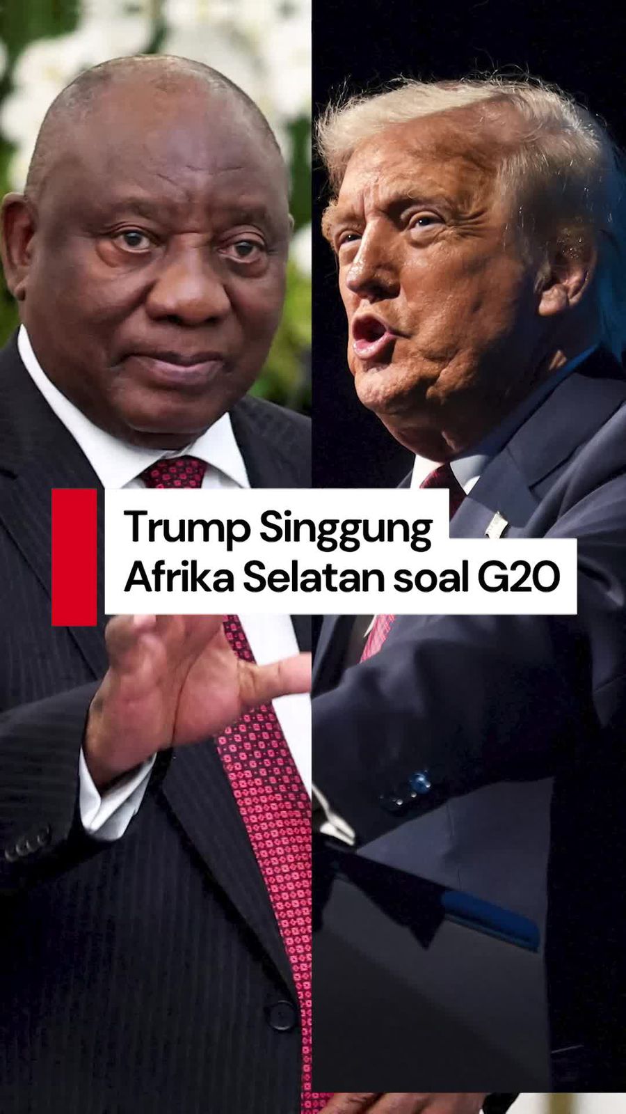 Video Trump: Afrika Selatan Seharusnya Tak Lagi Jadi Bagian G20