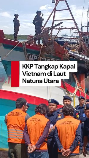Video: KKP Tangkap Kapal Ikan Asing Berbendera Vietnam di Laut Natuna Utara