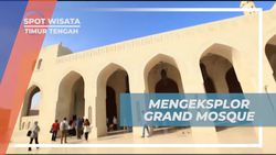 Mengunjungi Grand Mosque dan Mengagumi Kemegahannya di Muskat, Oman  