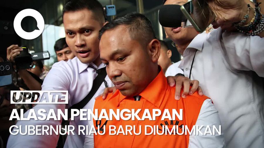 Video: Alasan KPK Baru Umumkan Gubernur Riau Tersangka Padahal Ditangkap Senin