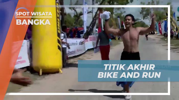 Menyelesaikan Perlombaan dan Mencapai Garis Finish di Bangka  