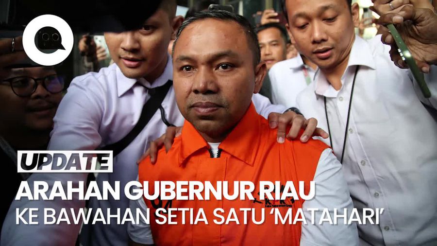 Video: Peras Anak Buah, Gubernur Riau Minta Tegak Lurus Satu Matahari