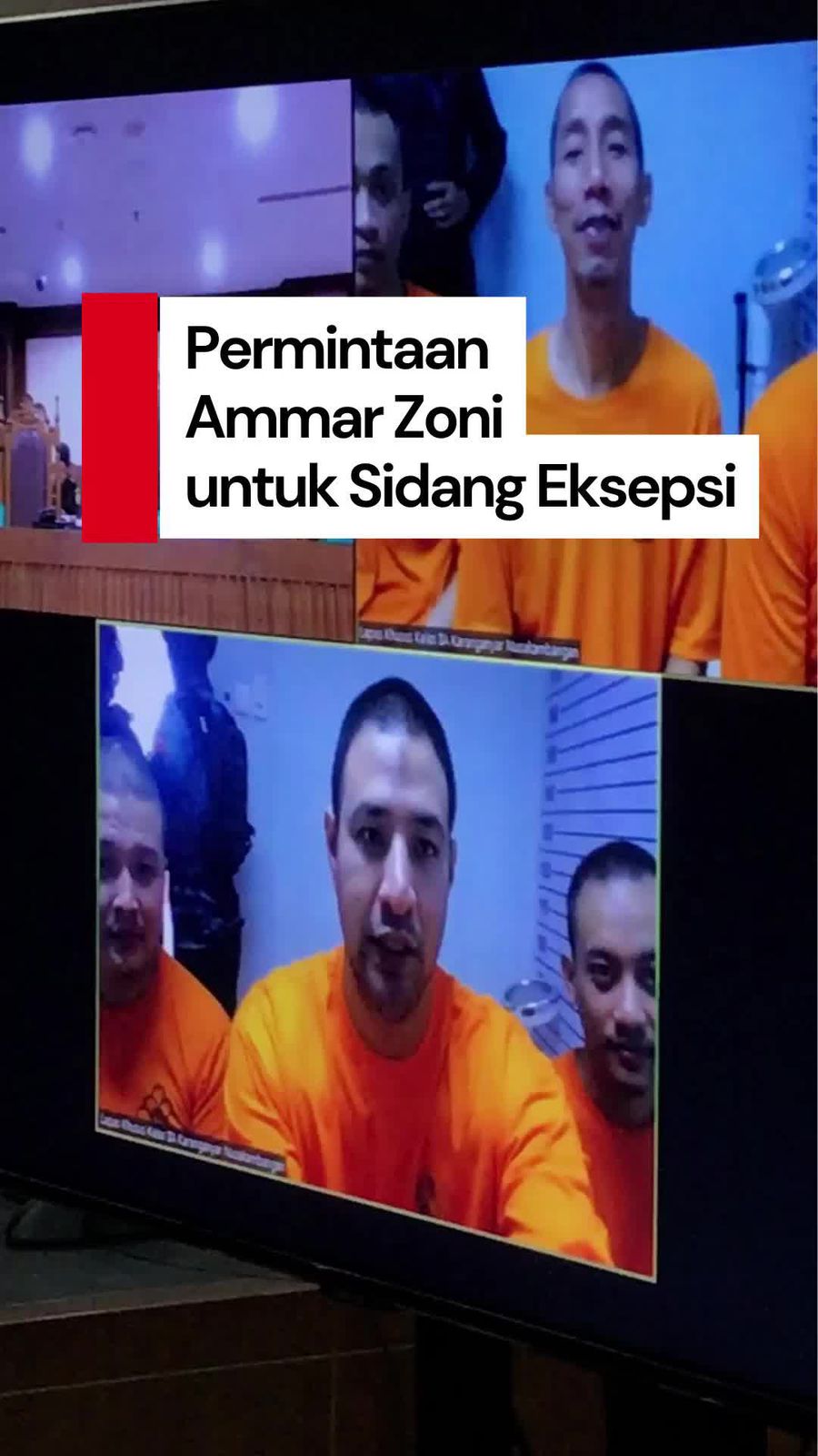 Video: Ini yang Dikeluhkan Ammar Zoni ke Majelis Hakim PN Jakarta Pusat