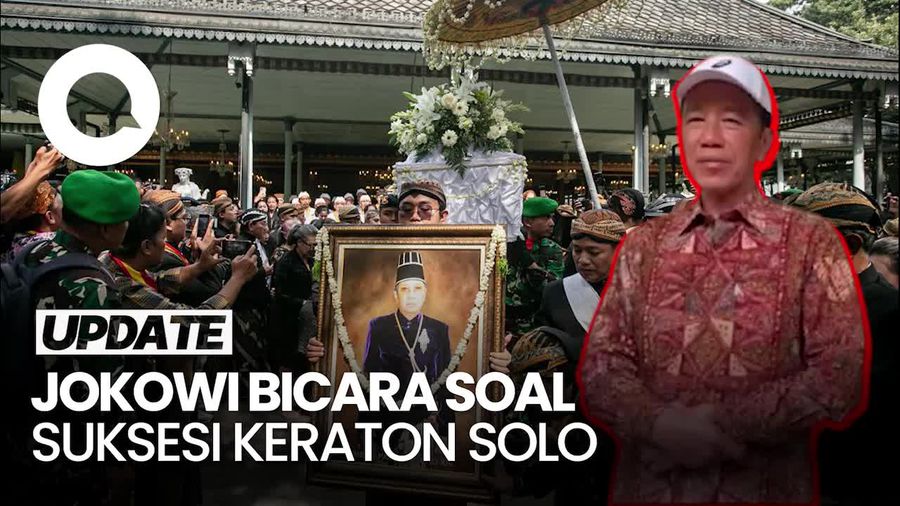Video: Harapan Jokowi soal Suksesi Keraton Solo