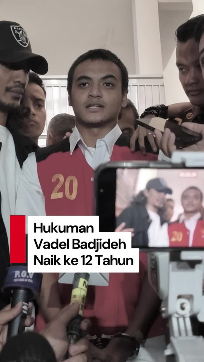 Video: Vonis Vadel Badjideh Naik ke 12 Tahun Usai Banding