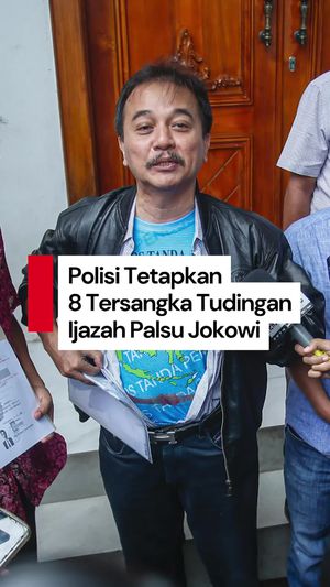 Video: Roy Suryo cs Jadi Tersangka Kasus Tudingan Ijazah Palsu Jokowi