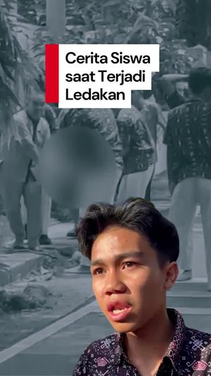 Video: Cerita Siswa Bantu Teman yang Terpincang-pincang saat Ledakan di SMAN 72