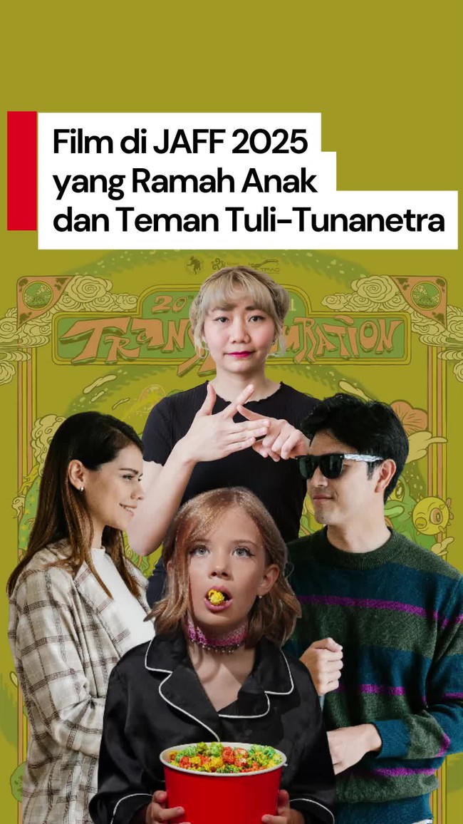 Video: Film Spesial untuk Anak hingga Teman Tuli-Tunanetra di JAFF 2025