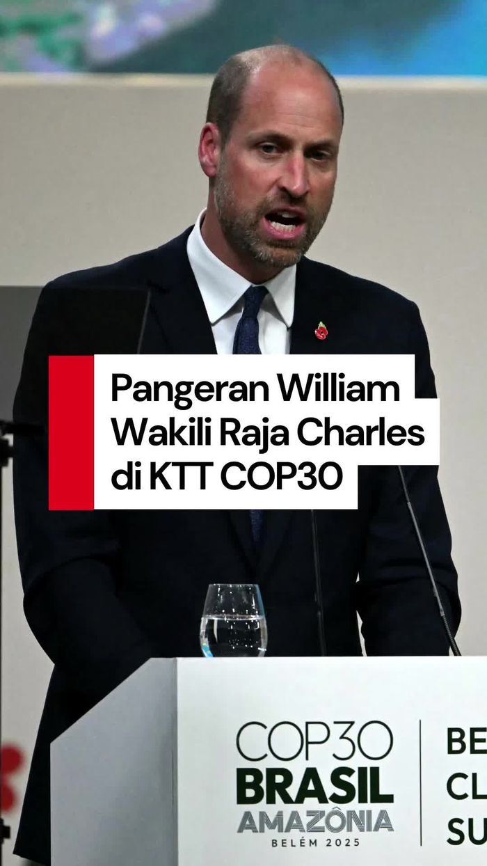 Video Pangeran William soal Perubahan Iklim: Ancaman Ini Semakin Dekat