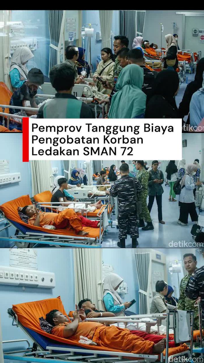 Video: Biaya Pengobatan Korban Ledakan SMAN 72 Ditanggung Pemprov DKI