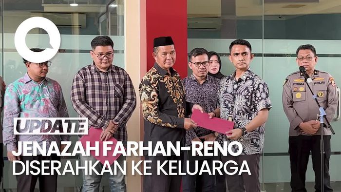 Video: Momen Penyerahan Jenazah Farhan-Reno ke Keluarga