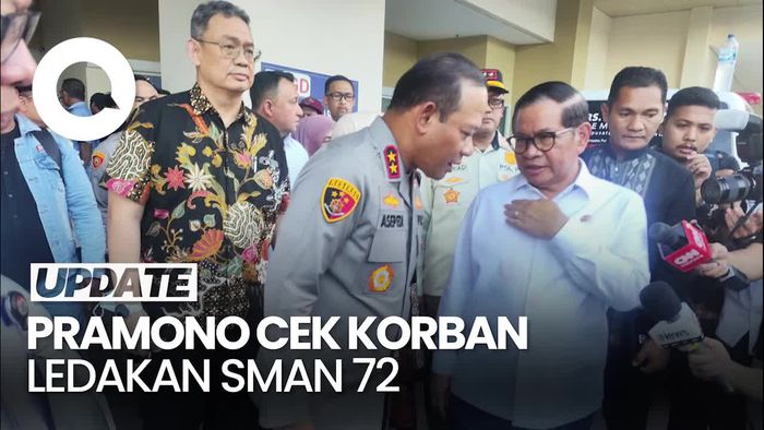 Video: Pramono Sambangi Korban Ledakan SMAN 72 di RS Islam Cempaka Putih