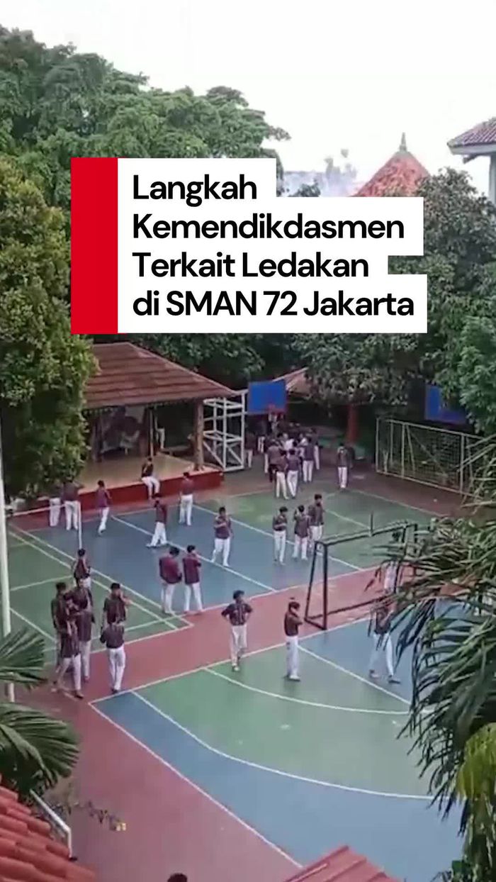 Video: Respons Kemendikdasmen soal Ledakan SMAN 72 Jakarta