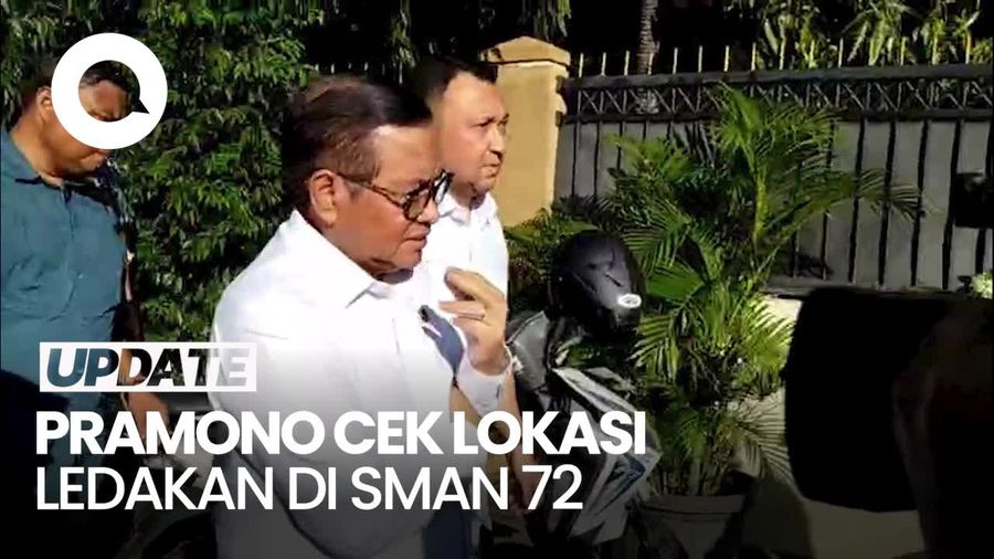 Video: Pramono Anung Tinjau Lokasi Ledakan di SMAN 72 Jakarta