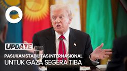 Video Trump Sebut Pasukan Stabilitas Internasional untuk Gaza Segera Tiba
