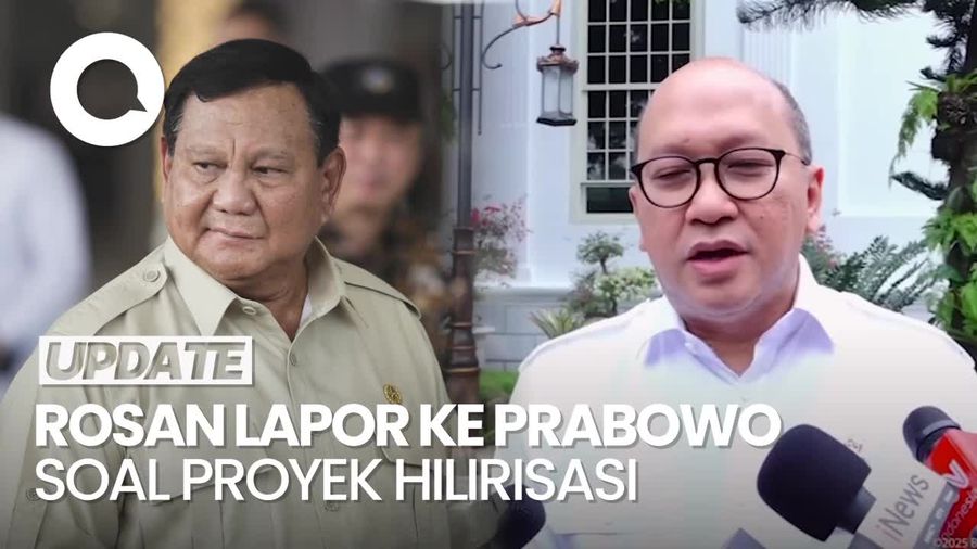 Video Lapor Presiden, Rosan: Hilirisasi Siap Jalan, Finansial Terkendali