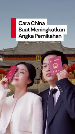 Video Ide China Biar Warganya Mau Nikah di Tengah Krisis Demografi