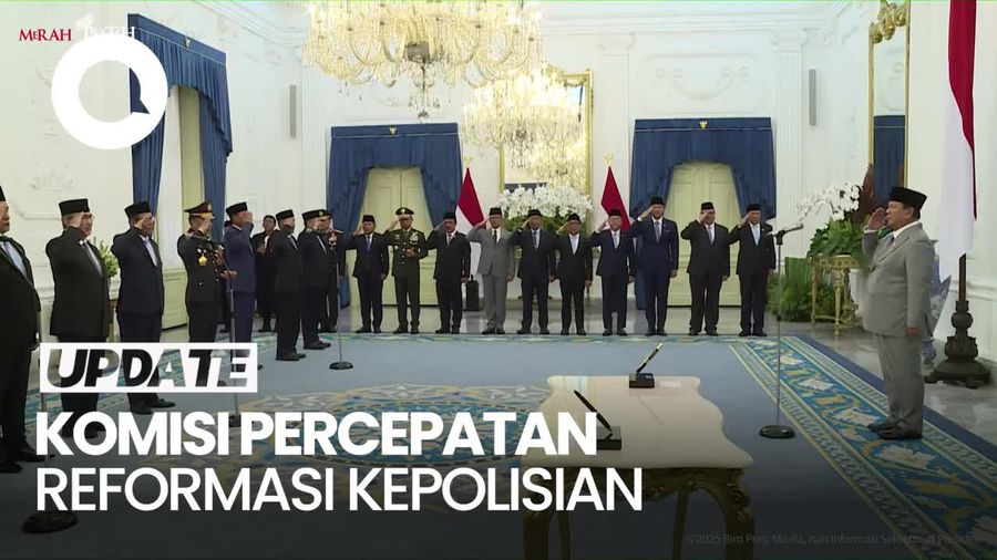 Video Daftar Jajaran Komisi Percepatan Reformasi Kepolisian, Ada Jimly-Mahfud Md