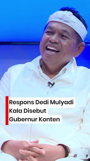 Video: Respons Dedi Mulyadi Kala Disebut Gubernur Konten