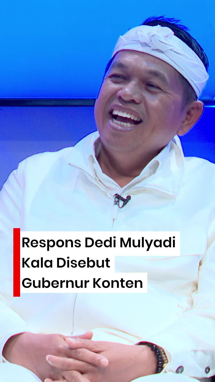 Video: Respons Dedi Mulyadi Kala Disebut Gubernur Konten