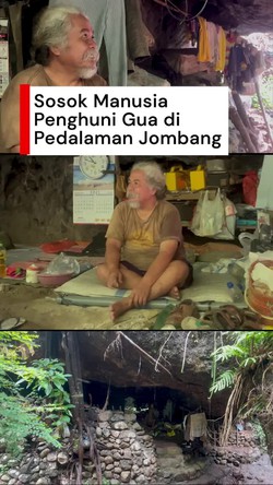 Video: Fenomena Manusia Gua Jombang, 60 Tahun Hidup di Pedalaman Hutan
