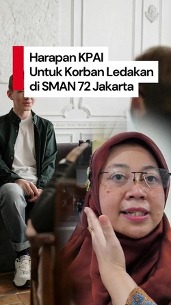 Video KPAI Berharap Korban Ledakan SMAN 72 Jakarta Dapat Perawatan Psikologis