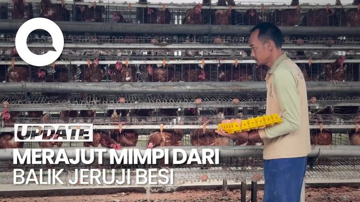 Video Mimpi Napi Nusakambangan Jadi Pengusaha Ayam Petelur Usai Bebas dari Lapas