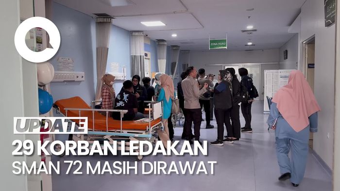 Video 29 Korban Ledakan SMAN 72 Jakarta Masih Dirawat di 3 RS