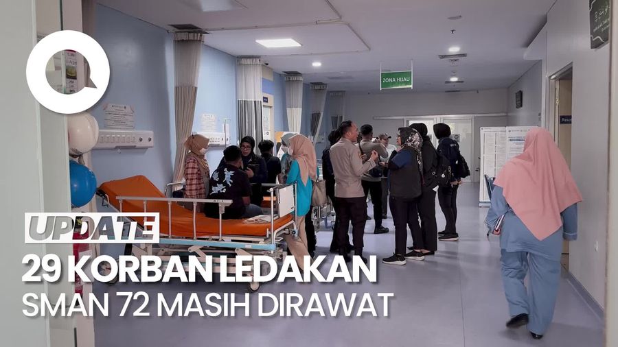 Video 29 Korban Ledakan SMAN 72 Jakarta Masih Dirawat di 3 RS