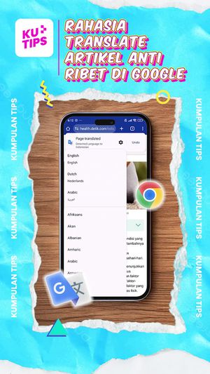 Video KuTips Cara Tersembunyi Translate Artikel Web Anti Ribet di Google