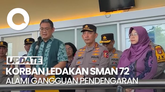 Video RSI Cempaka Putih: 2/3 Korban Ledakan SMAN 72 Gangguan Pendengaran