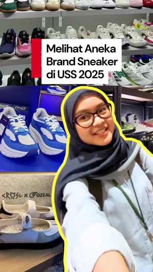 Video Apa Aja Brand Sneaker di USS 2025? Sini Kita Spill!