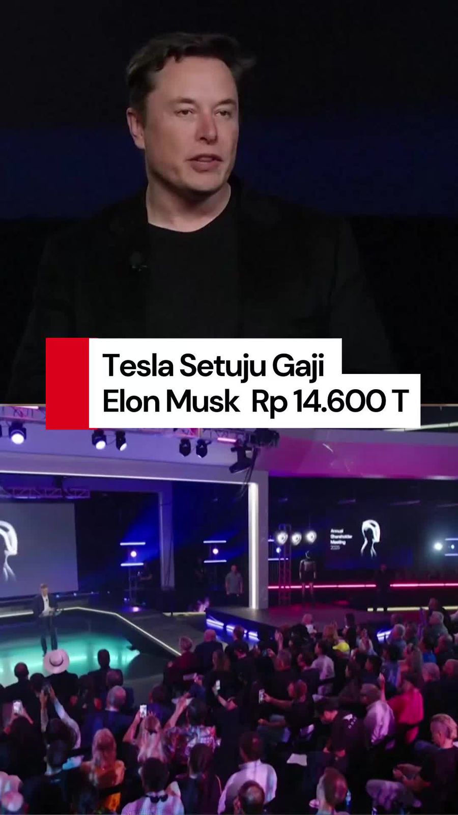 Video: Tesla Setujui Paket Gaji Rp 14.600 T Elon Musk, Tapi....