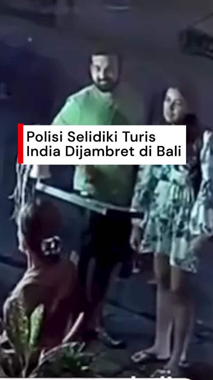 Video: Viral Turis India Dijambret di Bali, Polisi Selidiki Kasusnya
