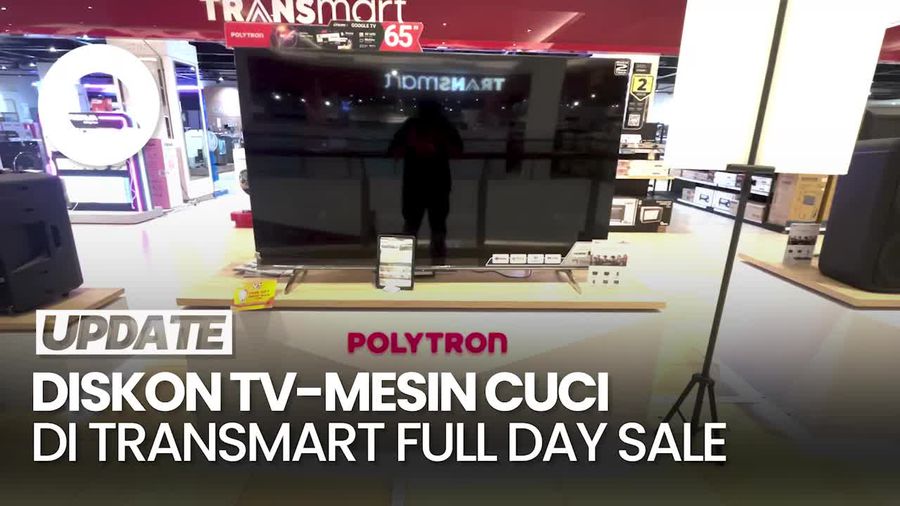 Video: Serbu Transmart Full Day Sale! Ada Diskon Besar TV LED-Mesin Cuci