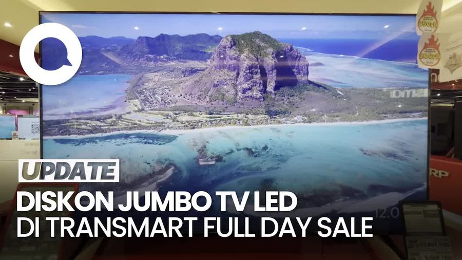Video: Gokil! LED TV 65 Inch di Transmart Full Day Sale Diskon Gede-gedean